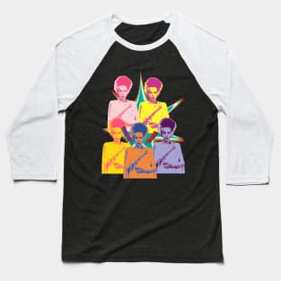 Bride of Frankenstein (Pop Art) Baseball T-Shirt